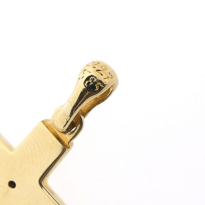 Image 9 of Gold cross with zirconia