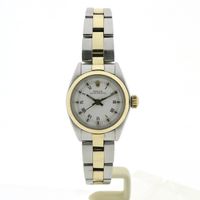 Rolex Oyster Perpetual 26mm 6718; Vintage gold/steel ladies' watch