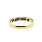 Image 4 of 18 carat gold ring with sapphire