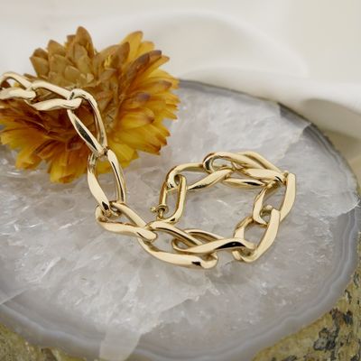 8 carat gourmet link bracelet Image 2 of 8 carat gourmet link bracelet