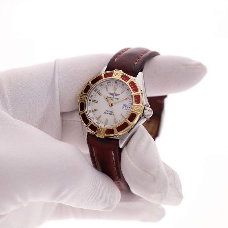 Afbeelding 5 van Breitling Lady-J D52065; Vintage Dames Horloge (Full-Set '93)