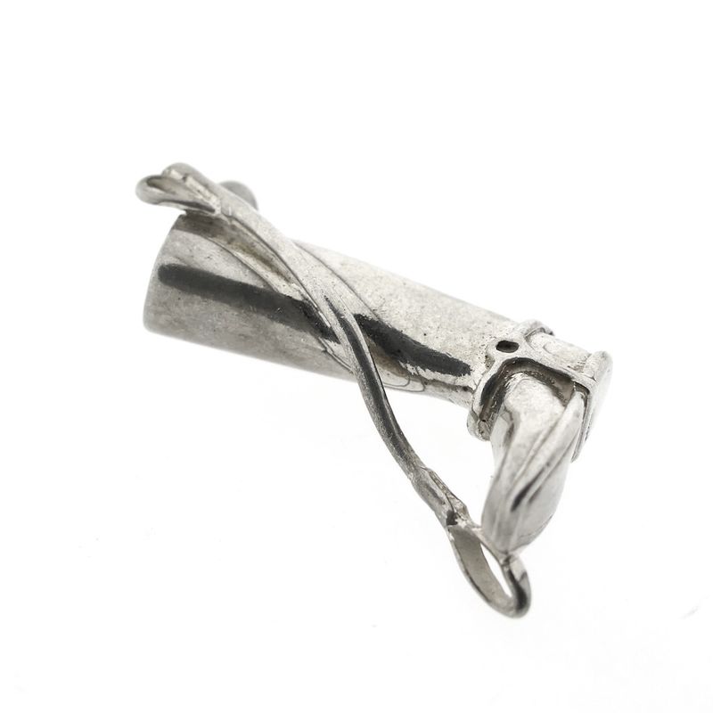 Image 4 of Silver pendant of a cowboy boot