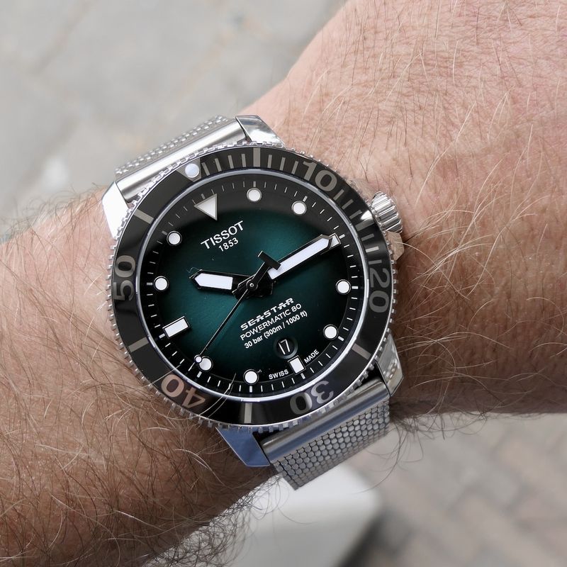 Image 9 of Tissot Seastar Powermatic 80; Automatic men's watch