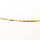Image 5 of Bicolor Gold Omega Link Necklace with Pendant; Dancangelo