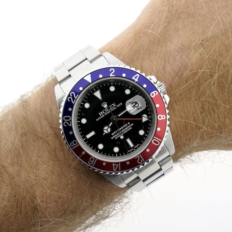 Image 19 of Rolex GMT-Master II 16710; GMT men's watch