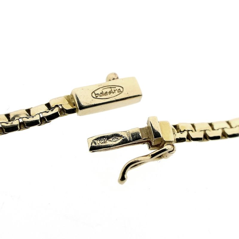 Image 6 of Gold Cardano link necklace | 51 cm