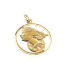 Image 5 of 18 carat gold pendant of the Roman goddess Fortuna