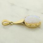 Image 6 of Gold pendant with white opal | Vintage