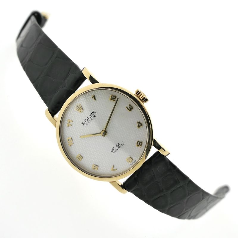Image 7 of Rolex Cellini 5109/8; 18k gold ladies' watch