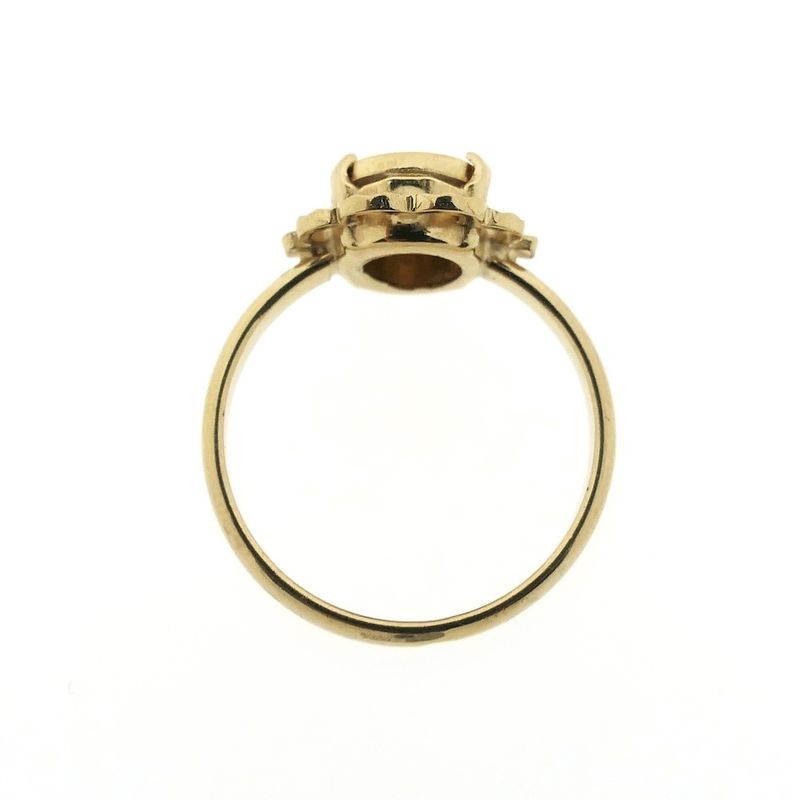 Image 7 of Vintage gold ring with Maria relief