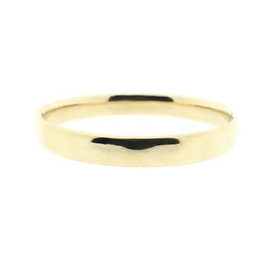 Image 1 of Gold wide slave bracelet; Size M