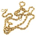 Image 8 of 18K Gold Twisted Link Chain | 51cm