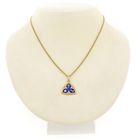 Image 10 of 18K Gold Pendant with Enamel | Faith, Hope, and Love