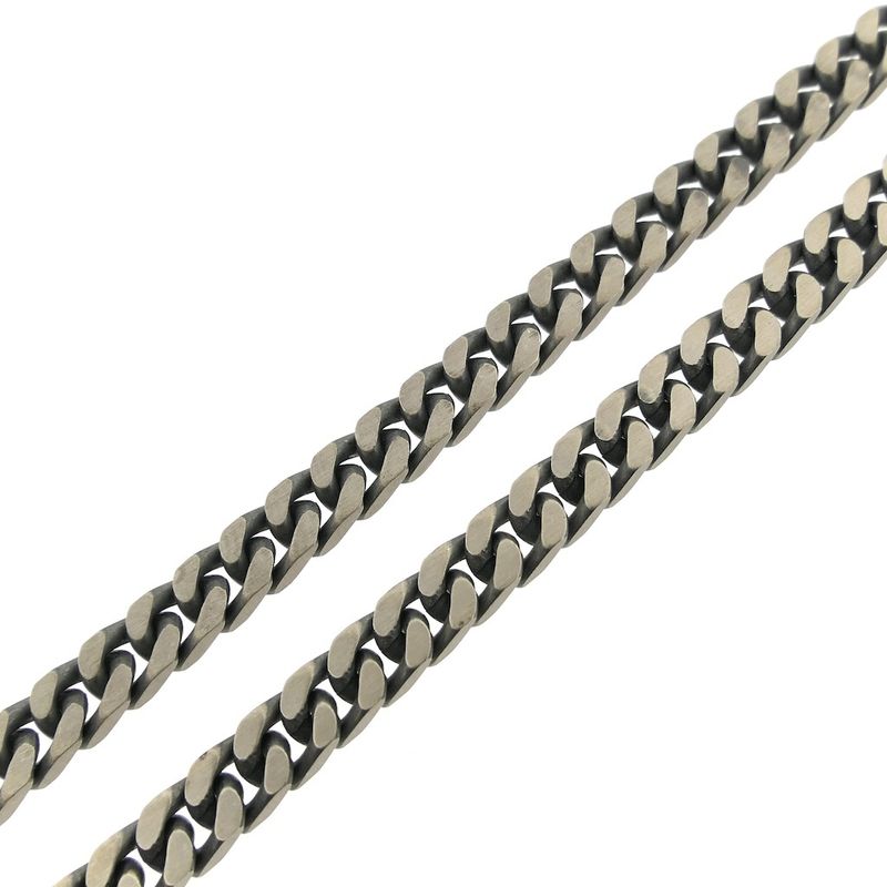 Image 6 of Silver robust gourmet link chain