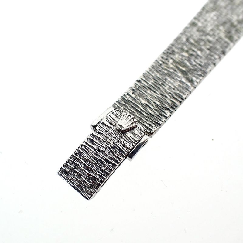 Image 5 of Rolex Precision; 18k white gold women's watch