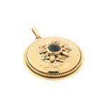 Image 2 of Gold pendant with garnet