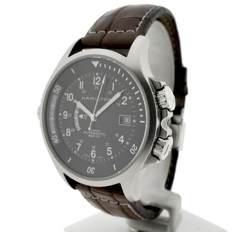 Image 2 of Hamilton Navy Automatic GMT H776151; Automatic men's watch