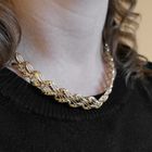 Image 11 of Golden fantasy link necklace