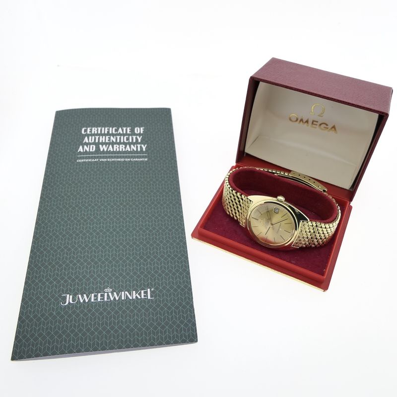 Image 4 of Omega Constellation Automatic Chronometer 168.009; Vintage 14k gold men's watch