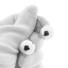 Image 2 of Silver earrings with balls