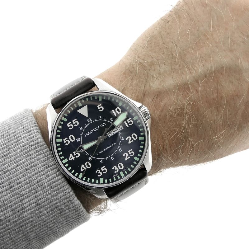 Image 14 of Hamilton Khaki Pilot Automatic H647150; Men's watch
