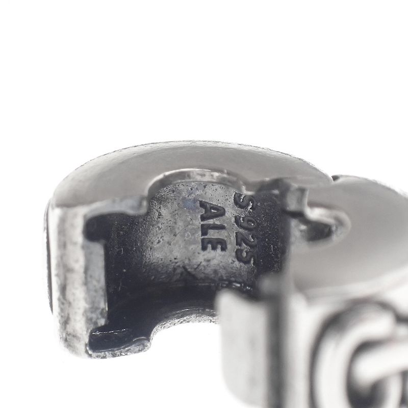 Image 6 of Pandora clip charm; Silver; Knotted Hearts