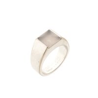 White gold Cartier moonstone ring