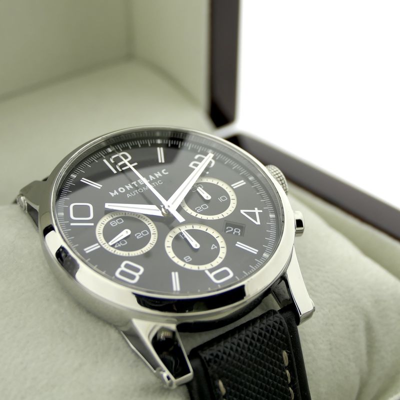 Image 18 of Montblanc Timewalker Meisterstück 7069; Automatic chronograph men's watch