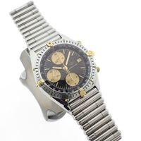 Breitling Chronomat Chronograph; Men's watch on a roulleaux strap