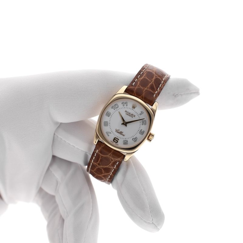 Image 7 of Rolex Cellini 6229/8; 18k gold women's watch