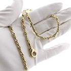 Image 10 of Golden fantasy link chain | 45.5 cm