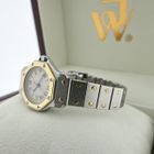 Image 6 of Cartier Santos Octagon 187903; Women's watch in 18k gold and steel