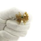 Image 10 of 60's Gold cultured pearl brooch | Tahiti