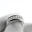 Image 2 of White gold alliance ring with diamonds; 0.75 ct.