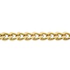 Image 6 of Gold gourmet link chain | 69.5 cm