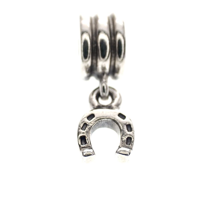 Image 4 of Pandora charm; Silver; Hanging Head