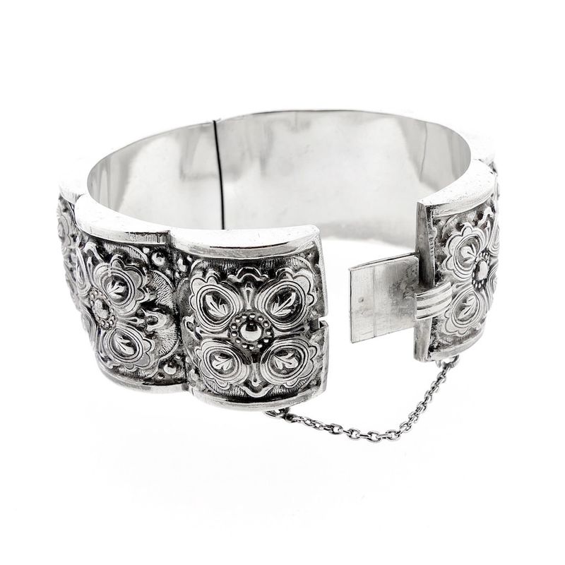 Image 6 of Silver Art Nouveau bracelet
