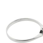 Image 6 of White gold solitaire ring with diamond | 0.03 ct.