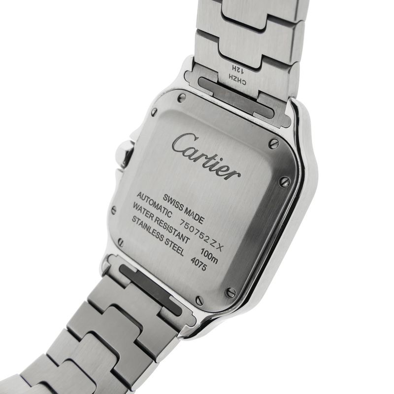Image 11 of Cartier Santos 'Medium' 4075 WSSA0029; Automatic unisex watch
