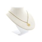 Image 5 of Gold pendant; Faith, hope, and love