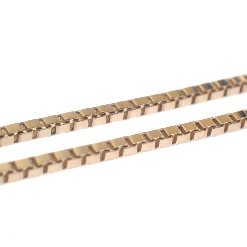 Image 4 of Rose gold Venetian link chain