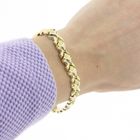Image 9 of Golden fantasy link bracelet | 20 cm