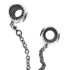 Image 4 of Pandora safety chain; Silver; Heart Relief | 8 cm