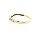 Image 7 of Gold ring with zirconia