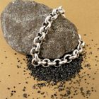 Image 2 of Silver jasseron link bracelet | 20 cm