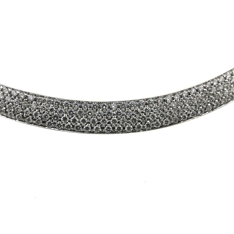 Image 3 of Leo Pizzo gold necklace with diamonds; 1.50 ct.