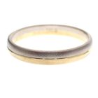 Image 4 of Matted bicolor gold ring