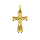 Image 1 of Antique gold pendant of a cross with corpus