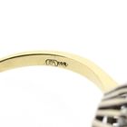 Image 6 of Gold Ring with Sapphire and Diamonds; 0.24 ct.