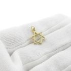 Image 6 of Gold Star of David pendant